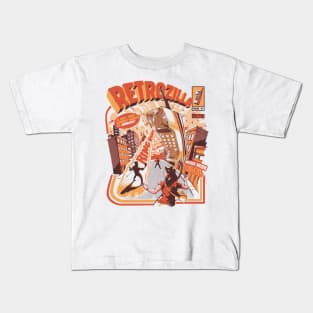 Retro Phonezilla Kids T-Shirt